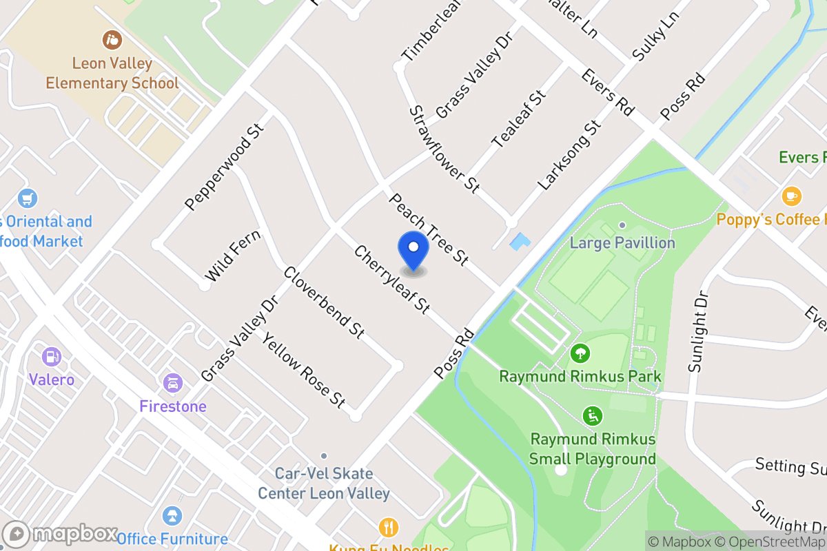 Map of 6619  Cherryleaf St