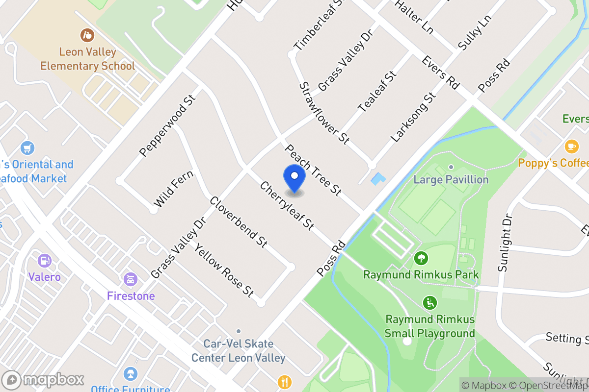 Map of 6623  Cherryleaf St