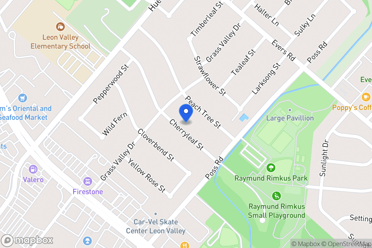 Map of 6627  Cherryleaf St
