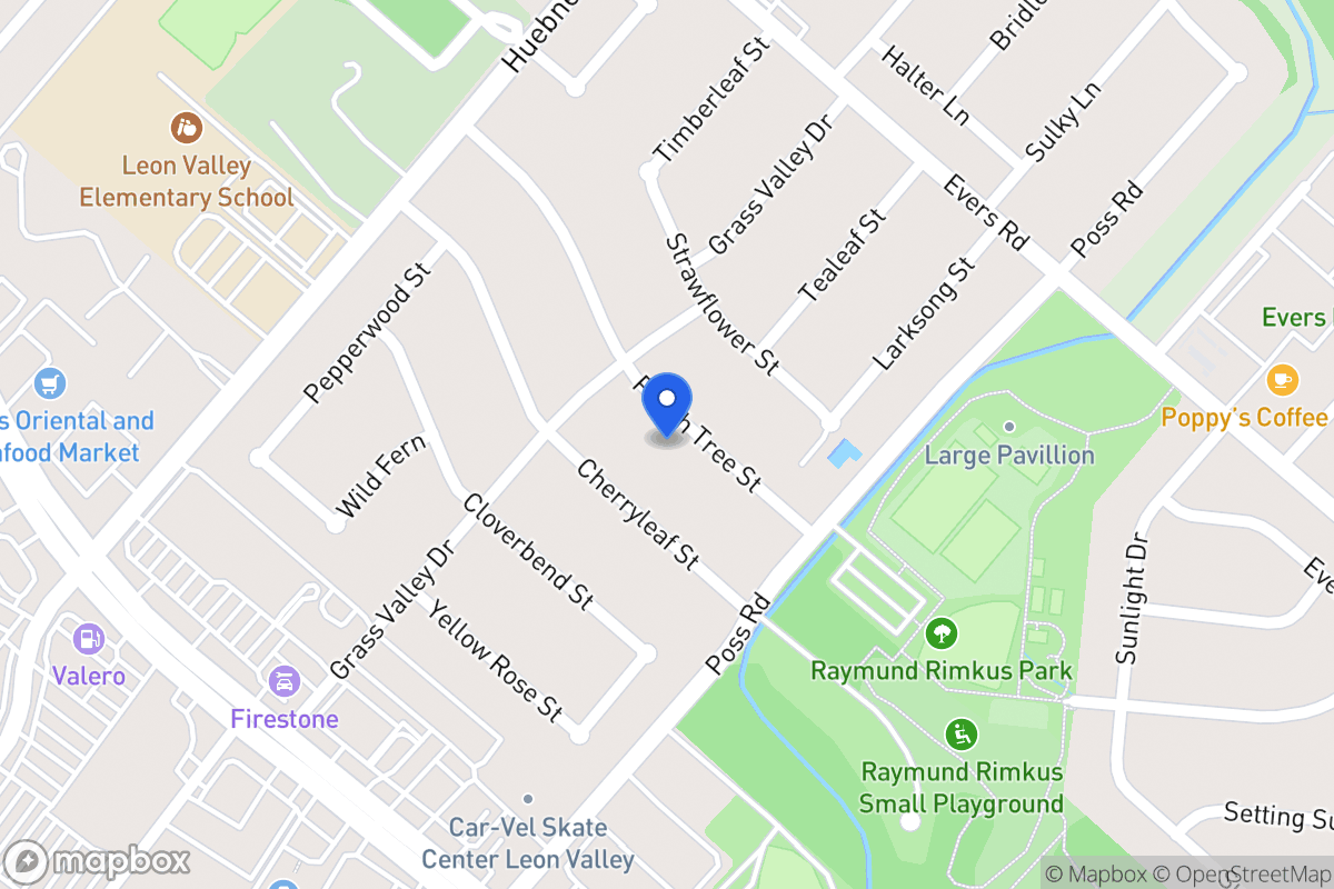 Map of 6626  Peach Tree St
