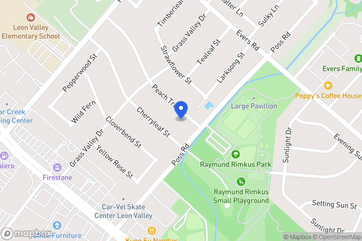 Map of 6610  Peach Tree St