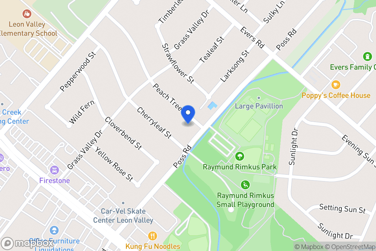 Map of 6608  Peach Tree St
