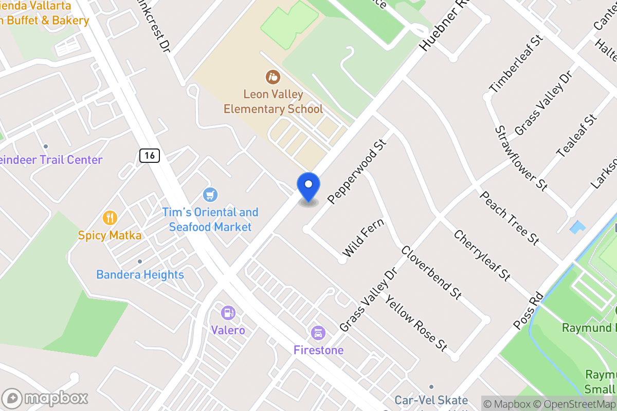 Map of 7007  Pepperwood St