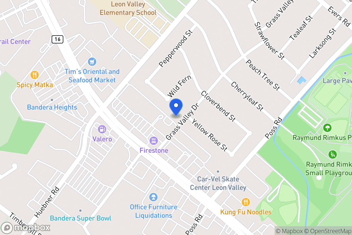 Map of 6823  Grass Valley Dr