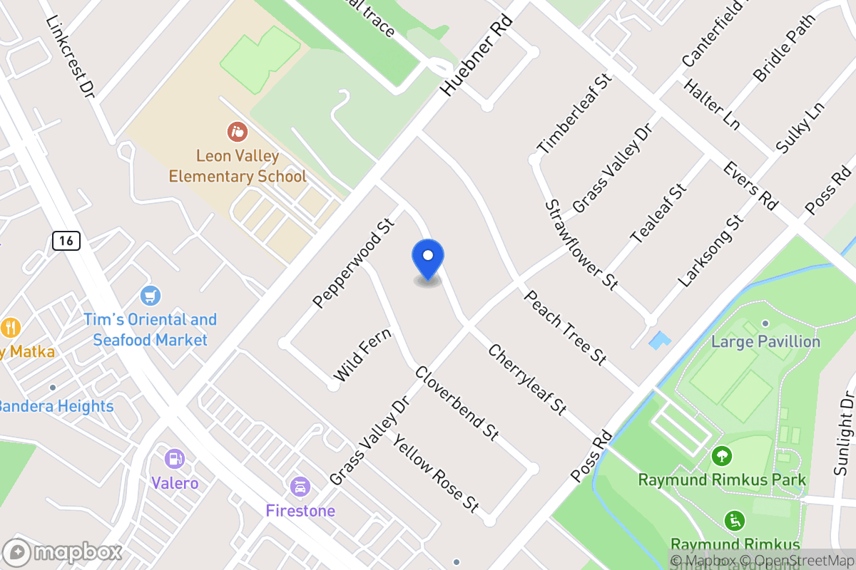 Map of 6714  Cherryleaf St