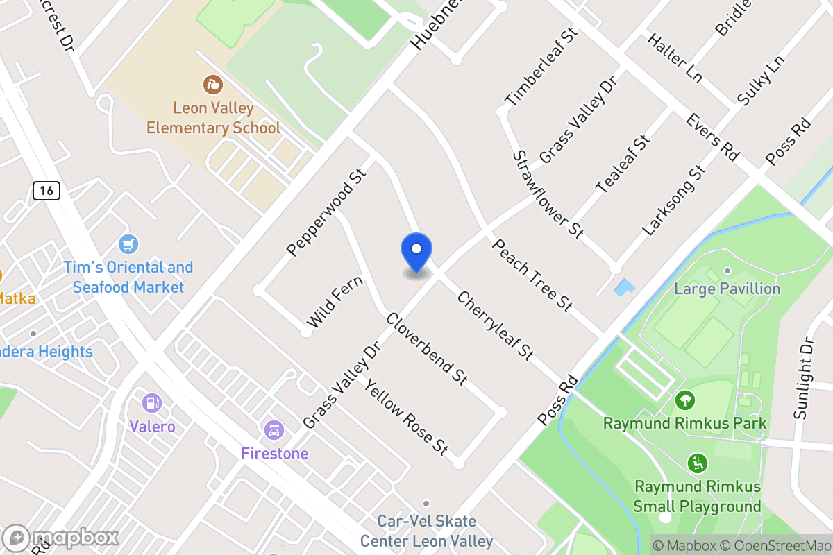 Map of 6702  Cherryleaf St