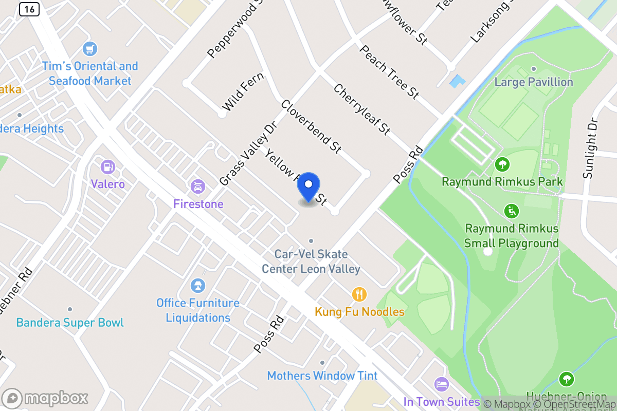Map of 6706  Yellow Rose St