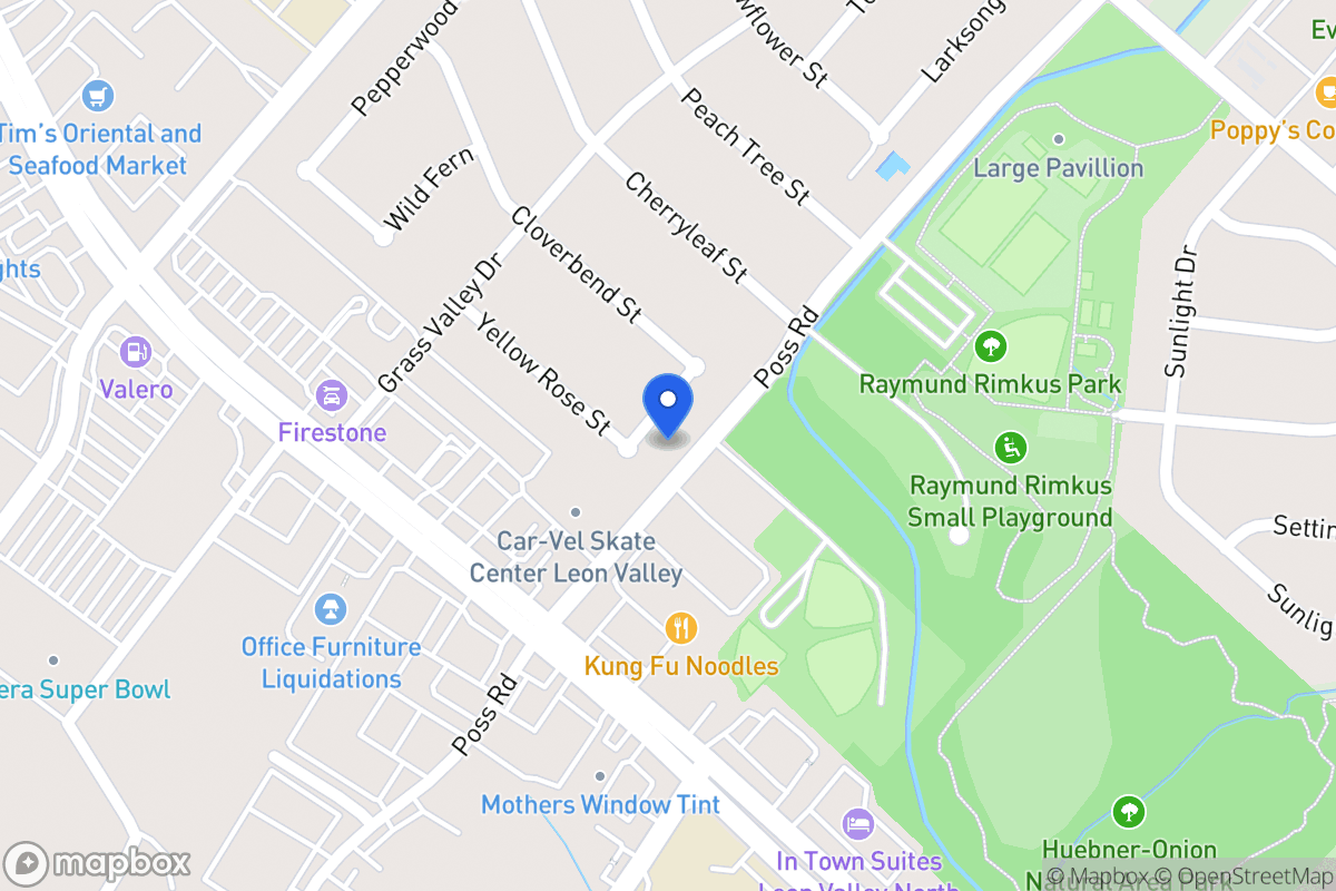 Map of 6910  Fernmoss St