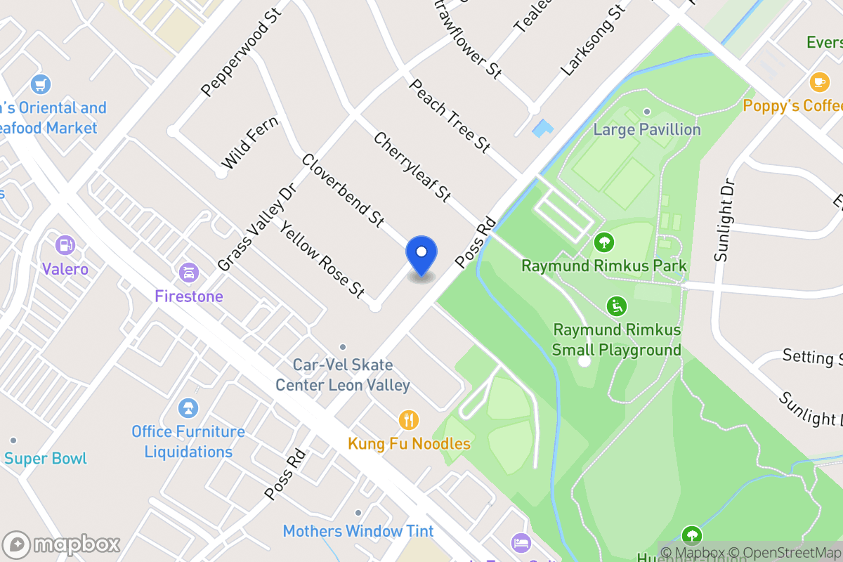 Map of 6918  Fernmoss St