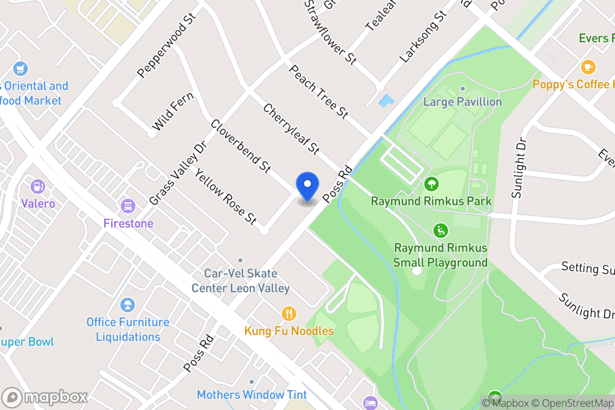 Map of 6922  Fernmoss St