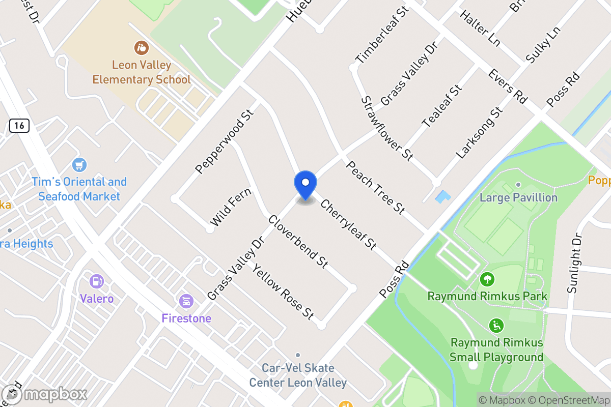 Map of 6638  Cherryleaf St