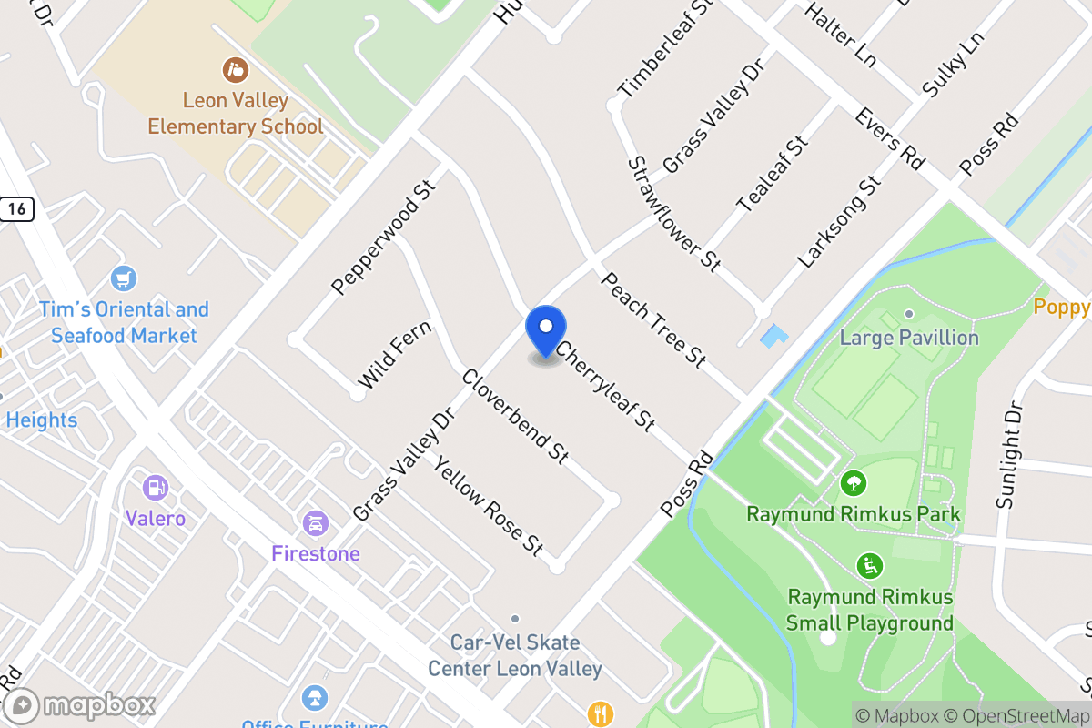 Map of 6634  Cherryleaf St