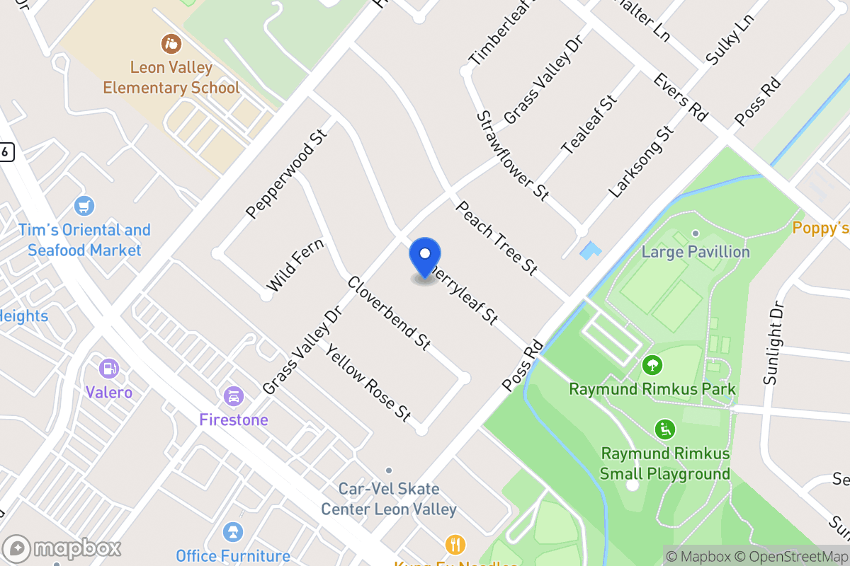 Map of 6630  Cherryleaf St