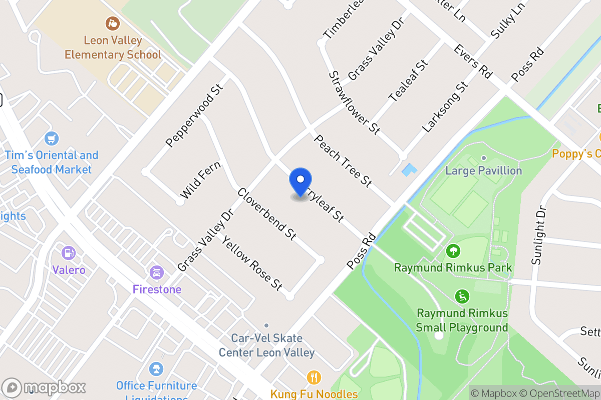 Map of 6626  Cherryleaf St