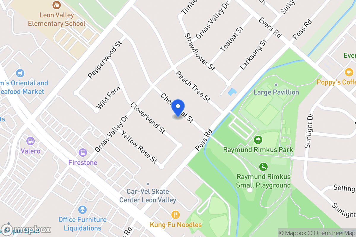 Map of 6618  Cherryleaf St