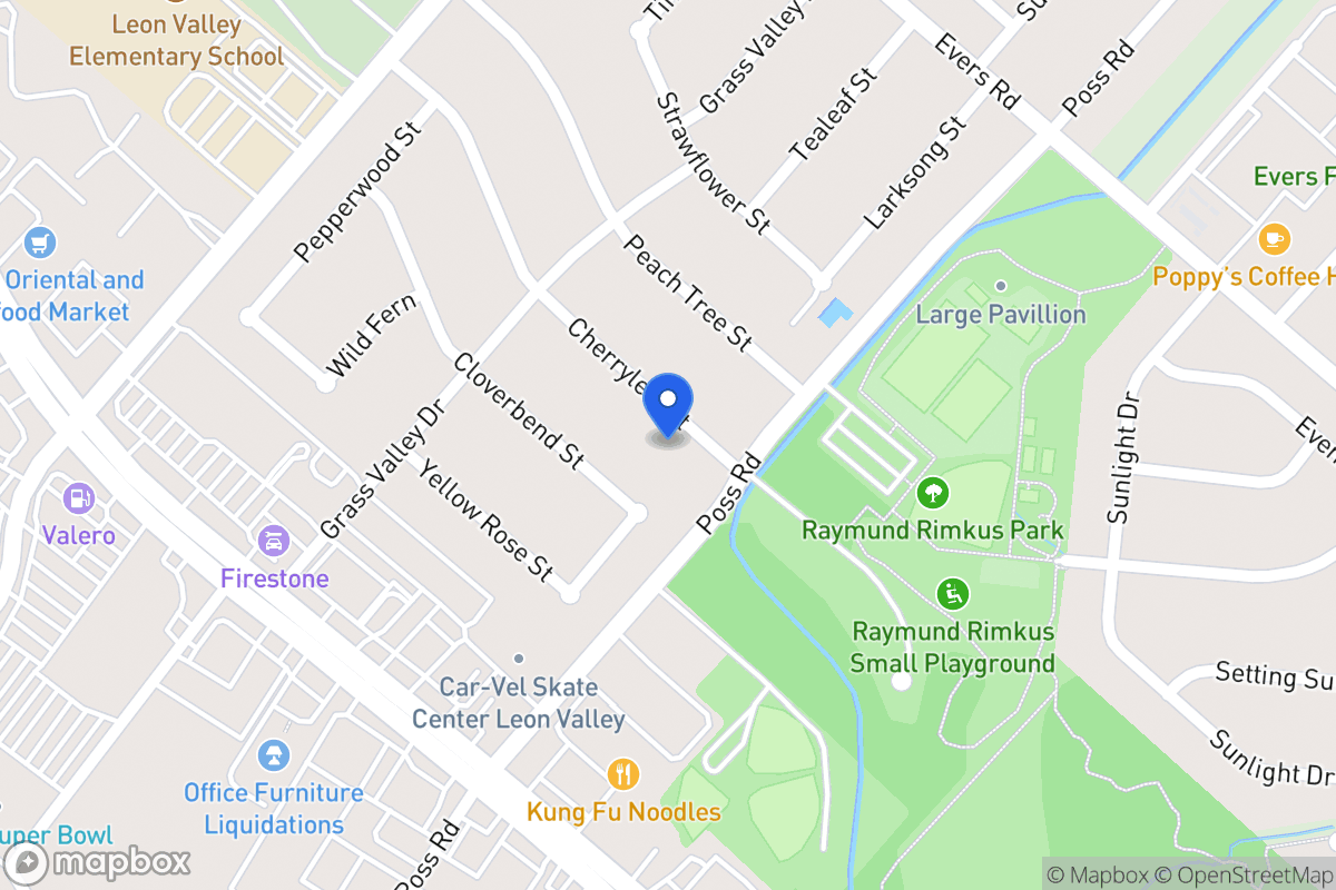Map of 6610  Cherryleaf St