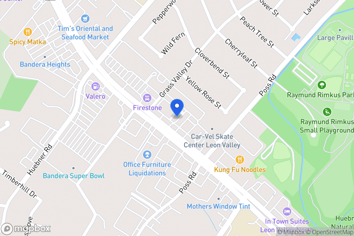Map of 6815  Bandera Rd
