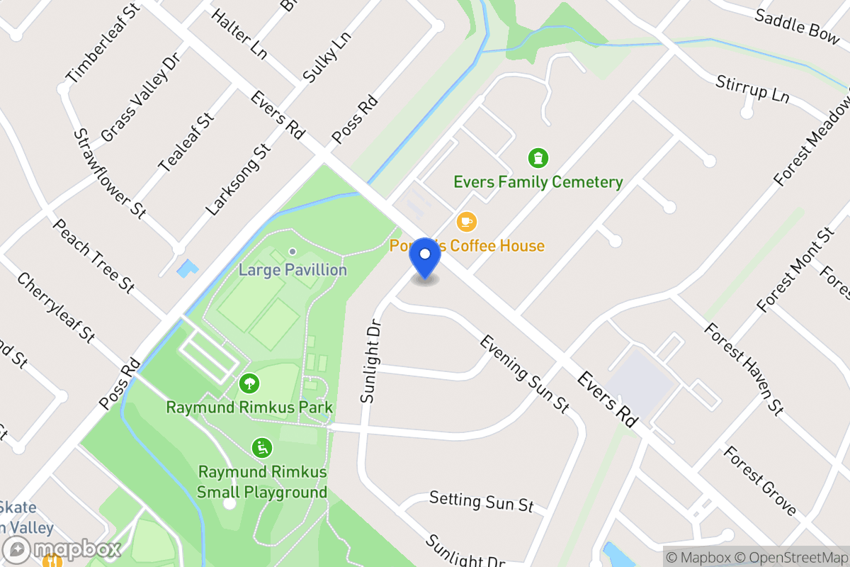 Map of 7010  Sunlight Dr