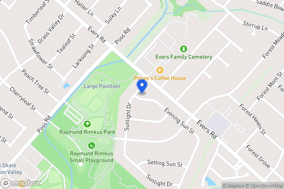 Map of 7006  Sunlight Dr