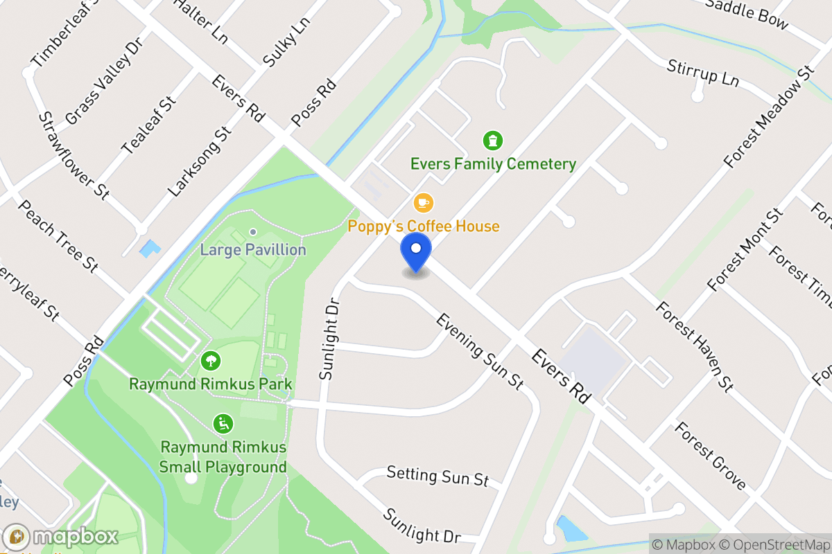 Map of 7031  Evening Sun St