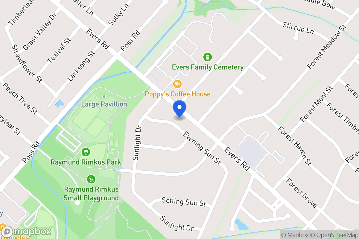 Map of 7027  Evening Sun St