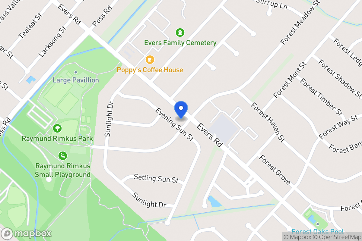Map of 7003  Evening Sun St