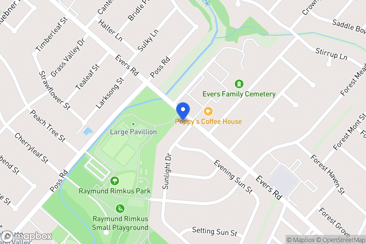 Map of 7015  Sunlight Dr