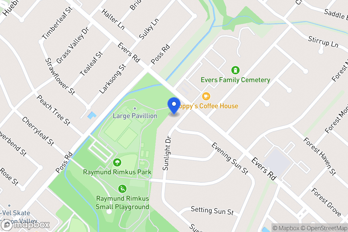 Map of 7007  Sunlight Dr