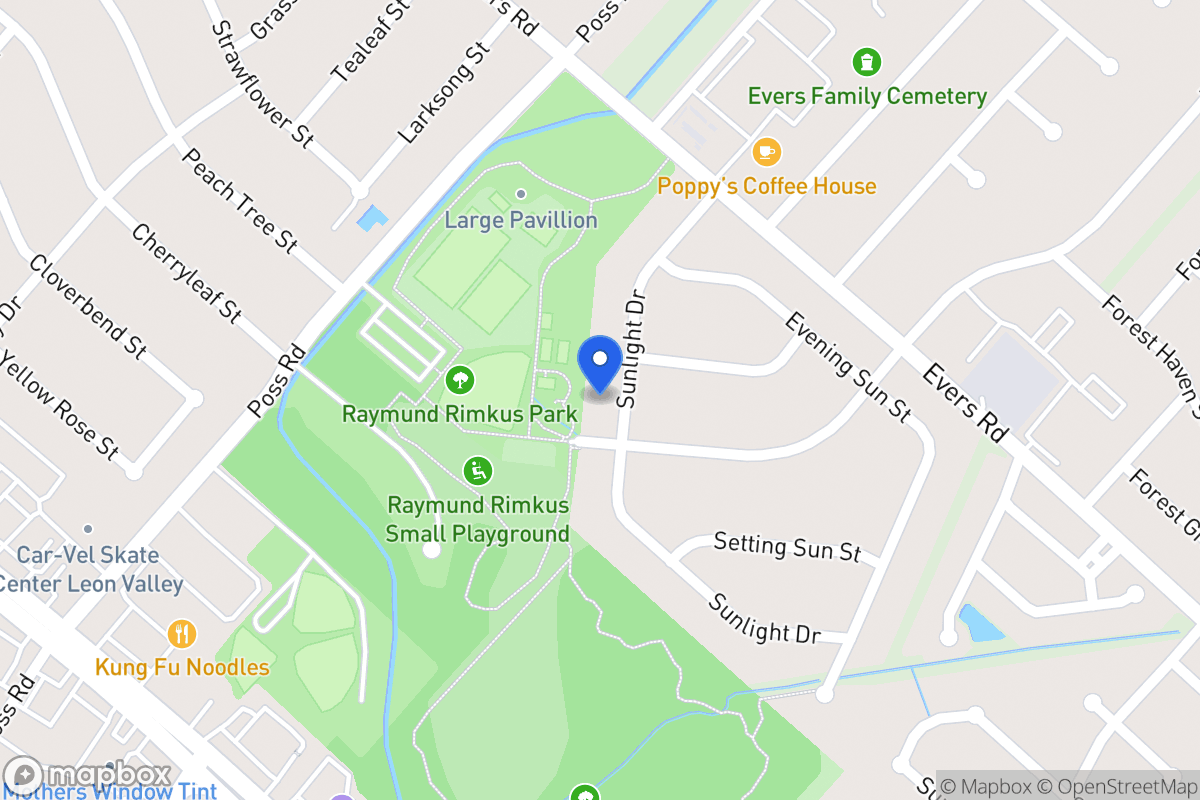 Map of 6907  Sunlight Dr