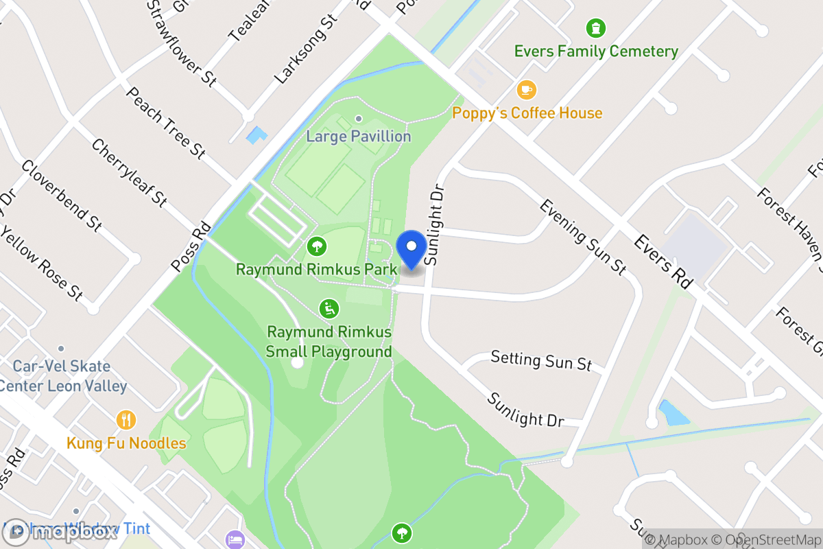 Map of 6903  Sunlight Dr