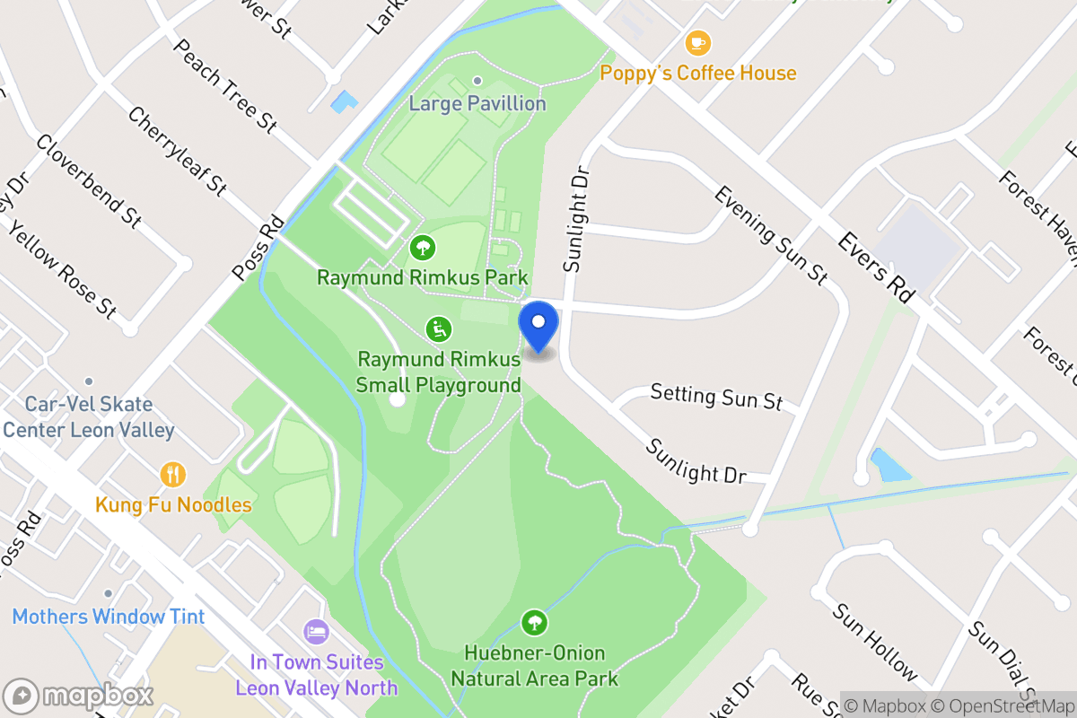 Map of 6831  Sunlight Dr