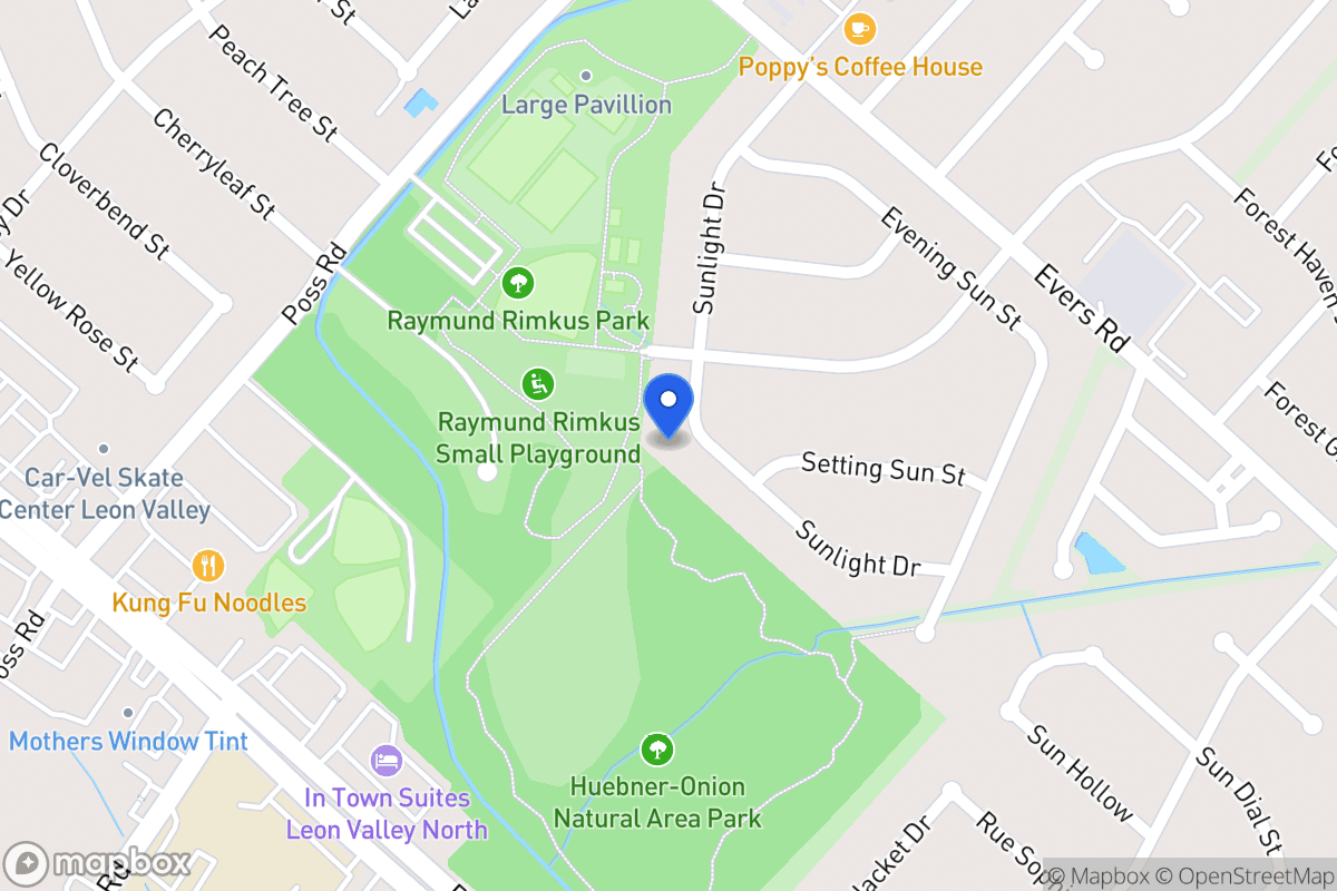 Map of 6815  Sunlight Dr