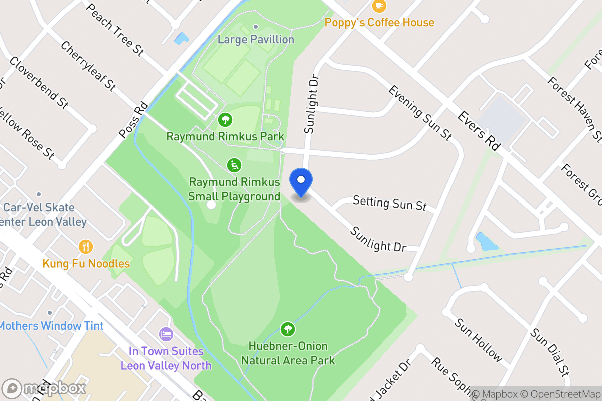 Map of 6811  Sunlight Dr