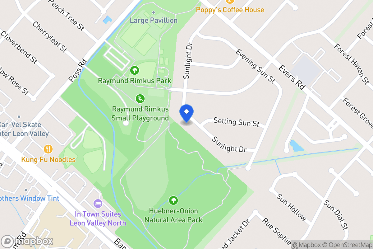 Map of 6807  Sunlight Dr