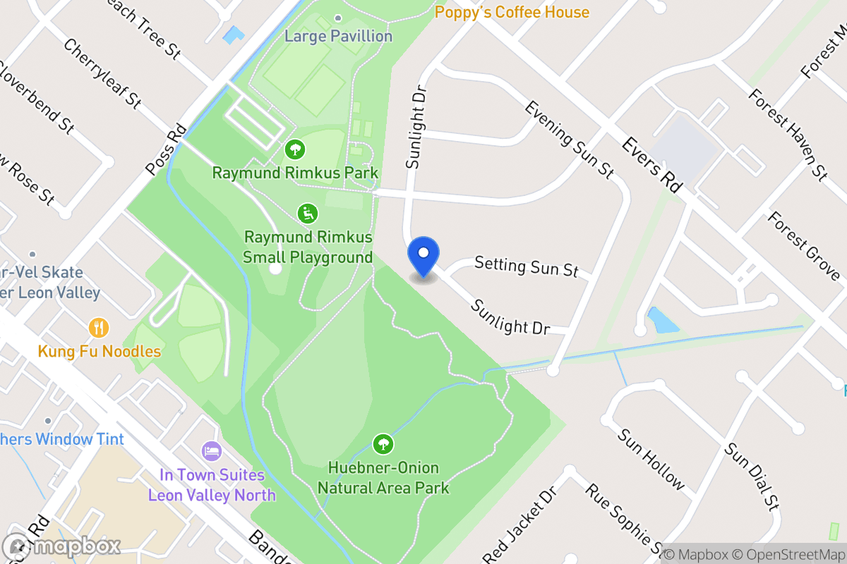 Map of 6803  Sunlight Dr