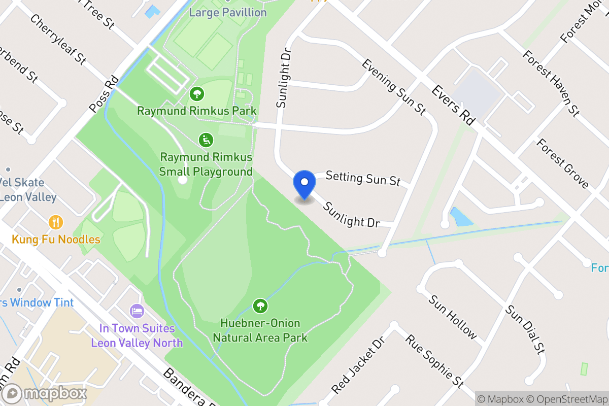 Map of 6735  Sunlight Dr