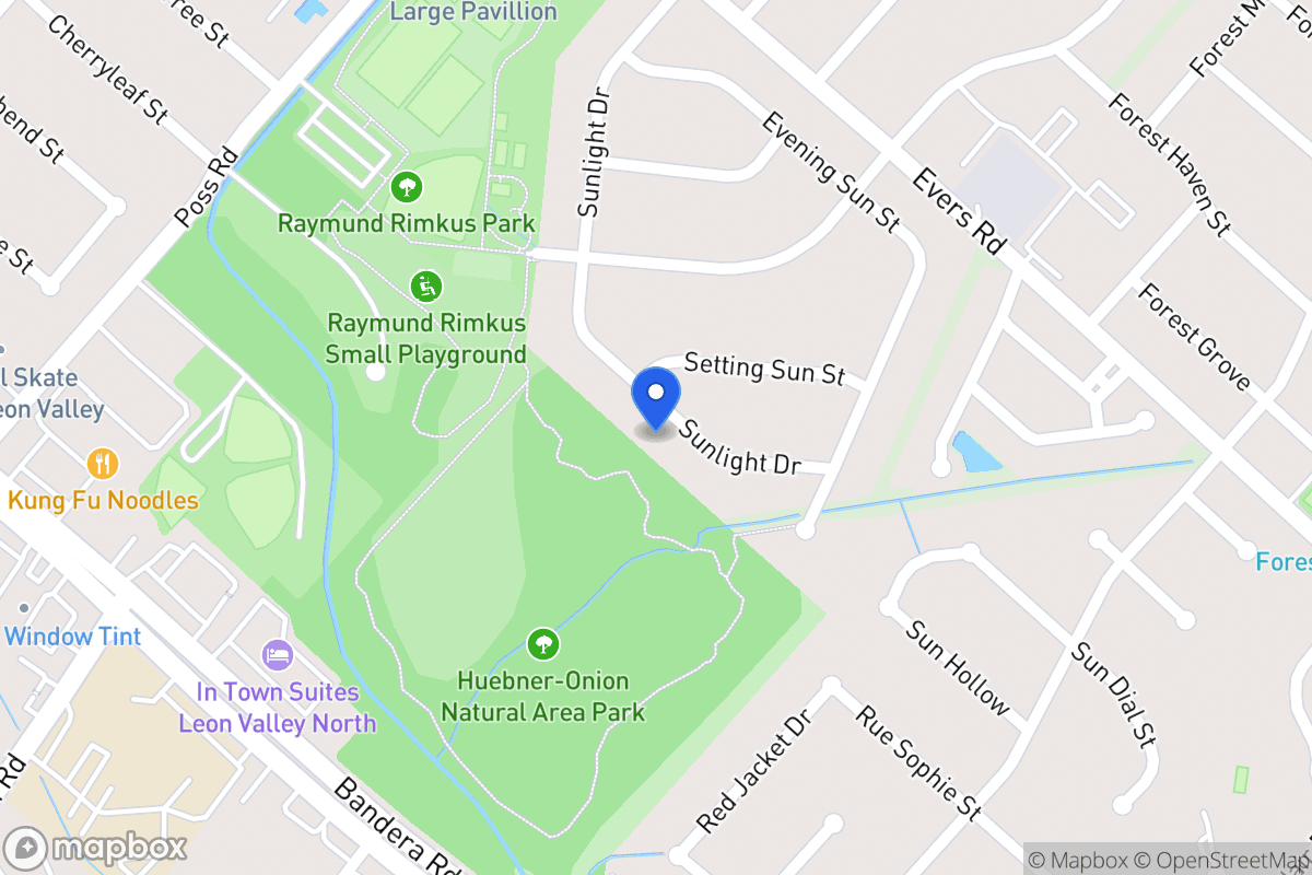 Map of 6731  Sunlight Dr
