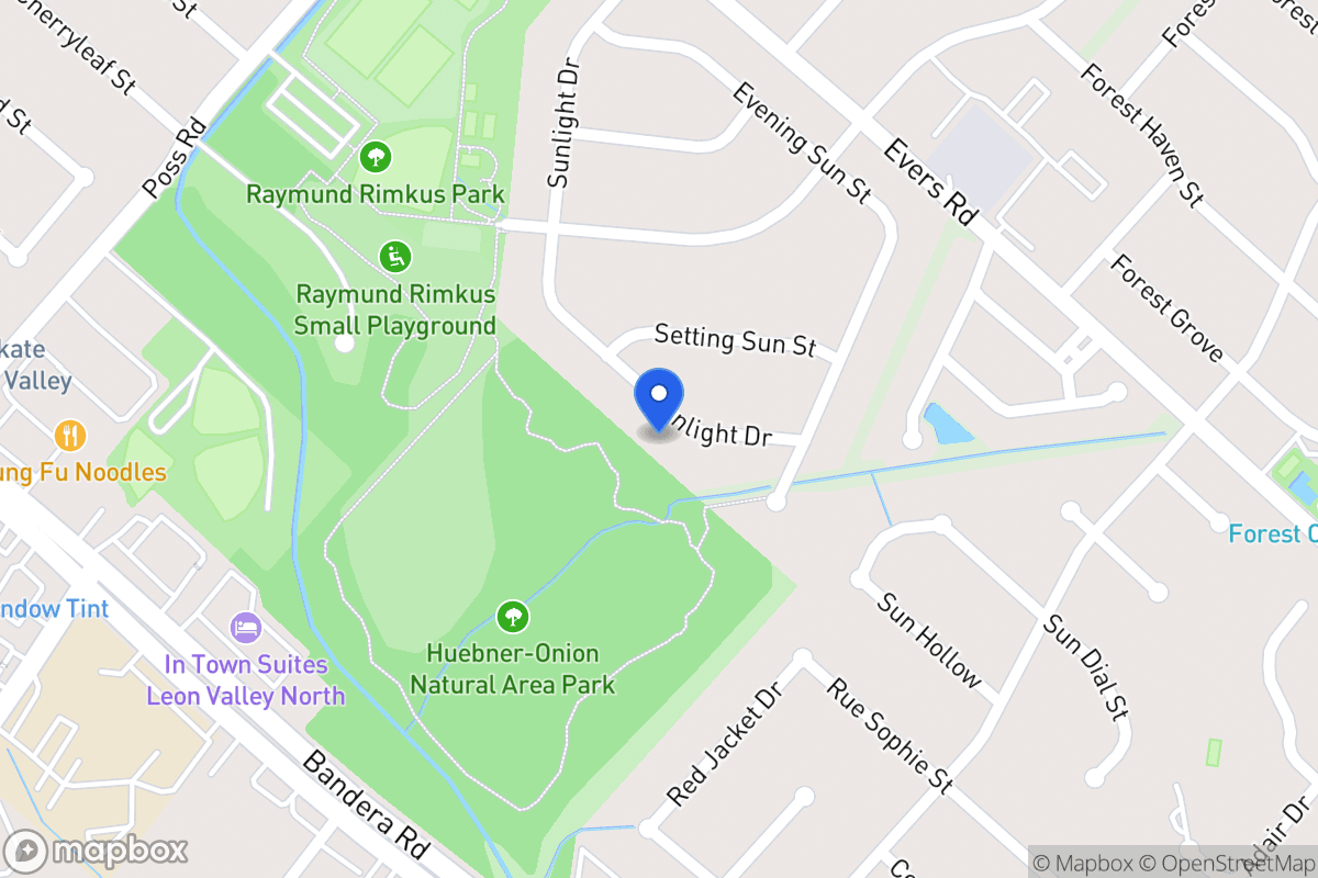Map of 6723  Sunlight Dr