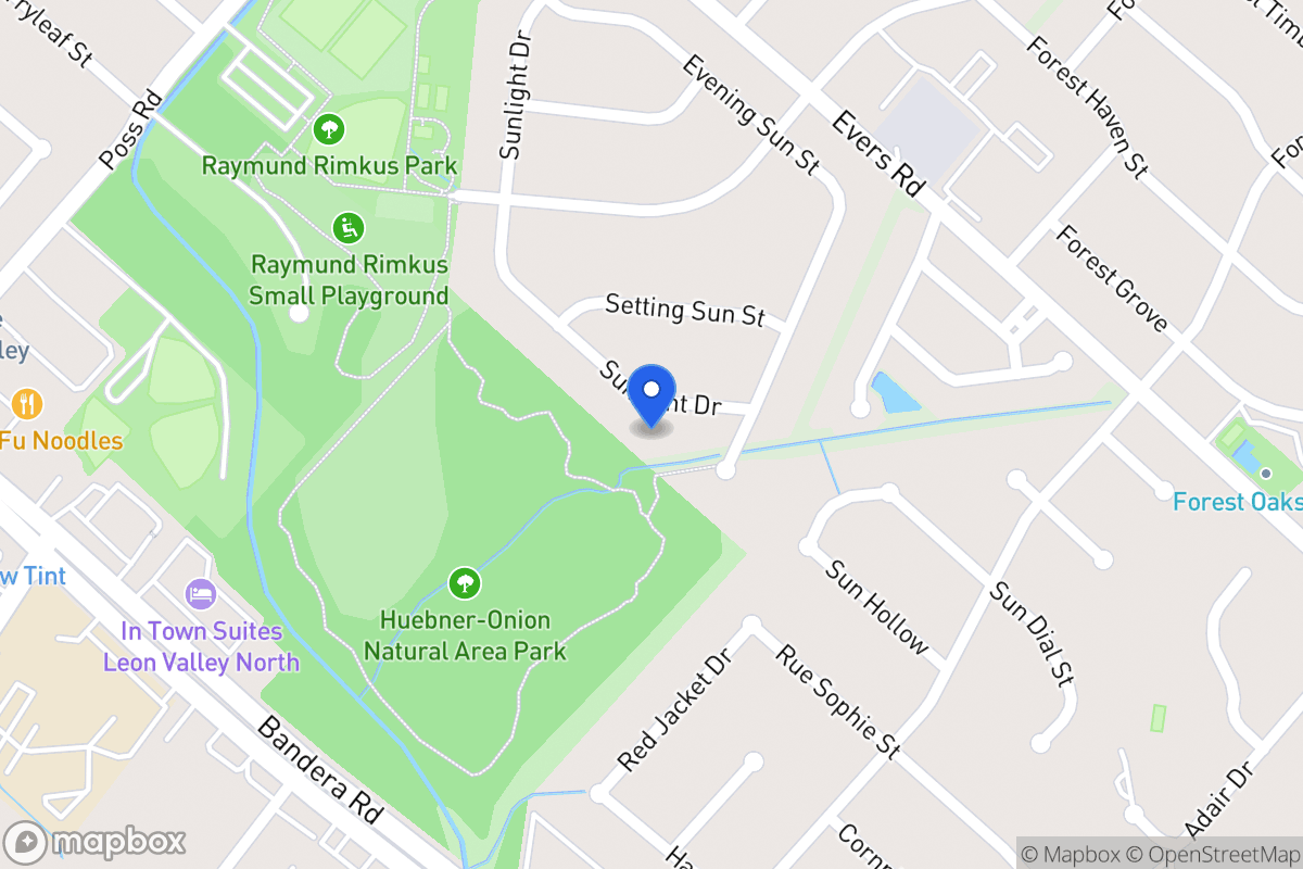 Map of 6715  Sunlight Dr