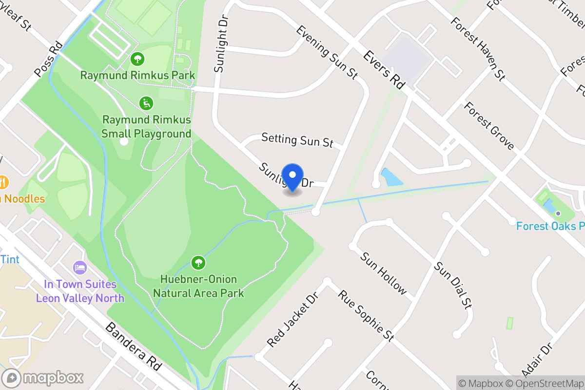 Map of 6711  Sunlight Dr
