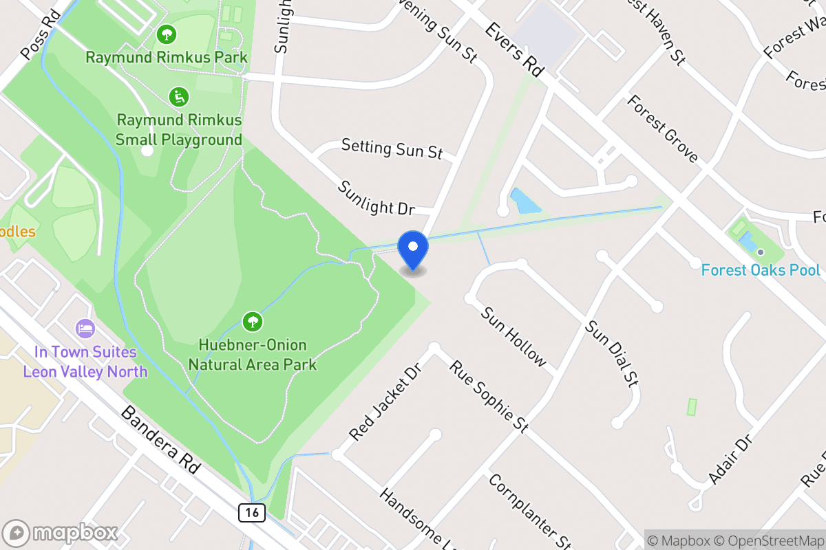 Map of 6703  Evening Sun St