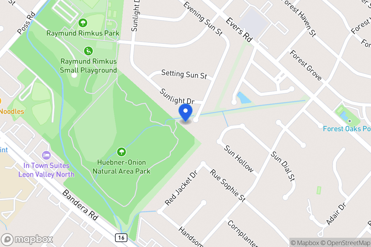 Map of 6702  Evening Sun St