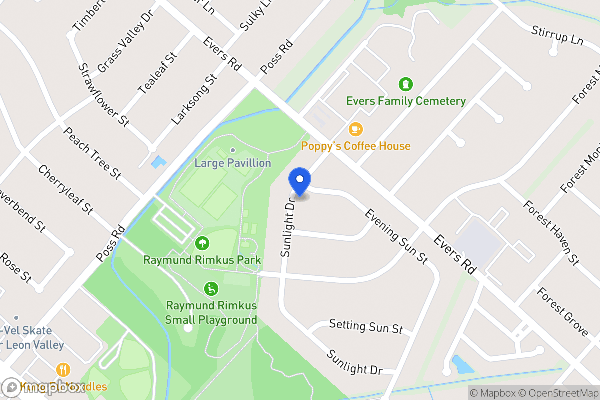 Map of 7046  Evening Sun St