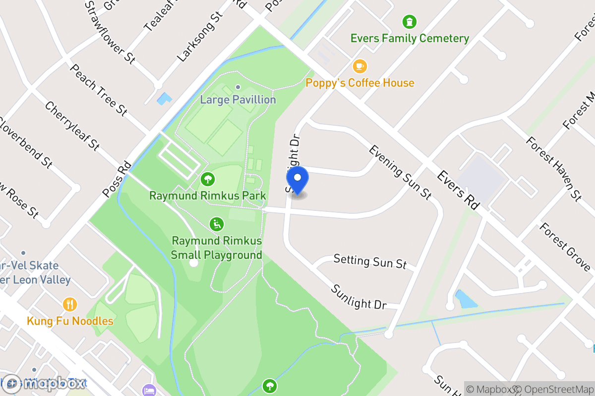 Map of 6803  Forest Meadow St