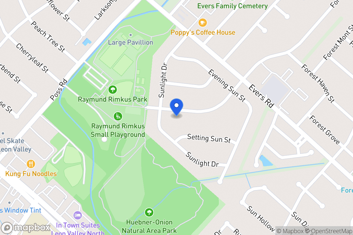 Map of 6810  Forest Meadow St