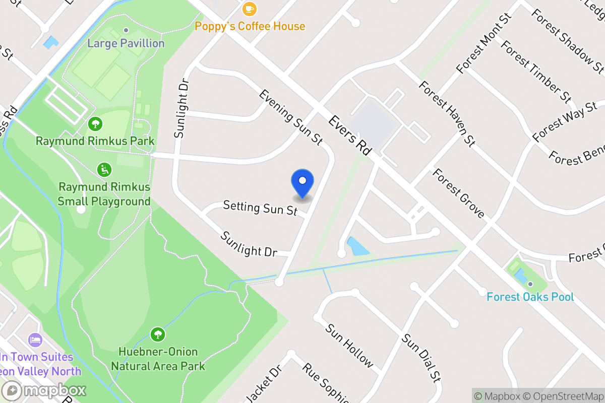 Map of 6203  Setting Sun St