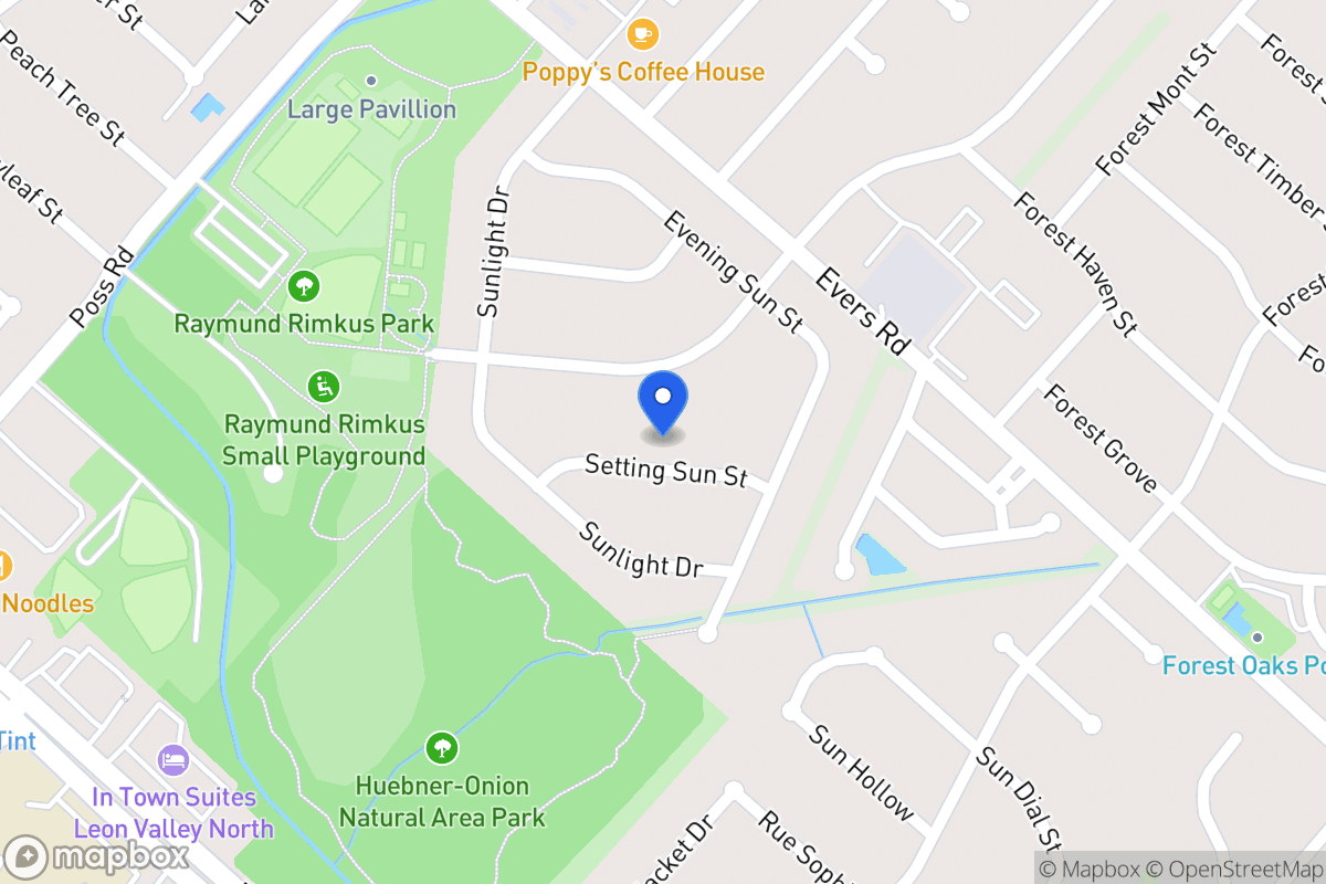 Map of 6219  Setting Sun St