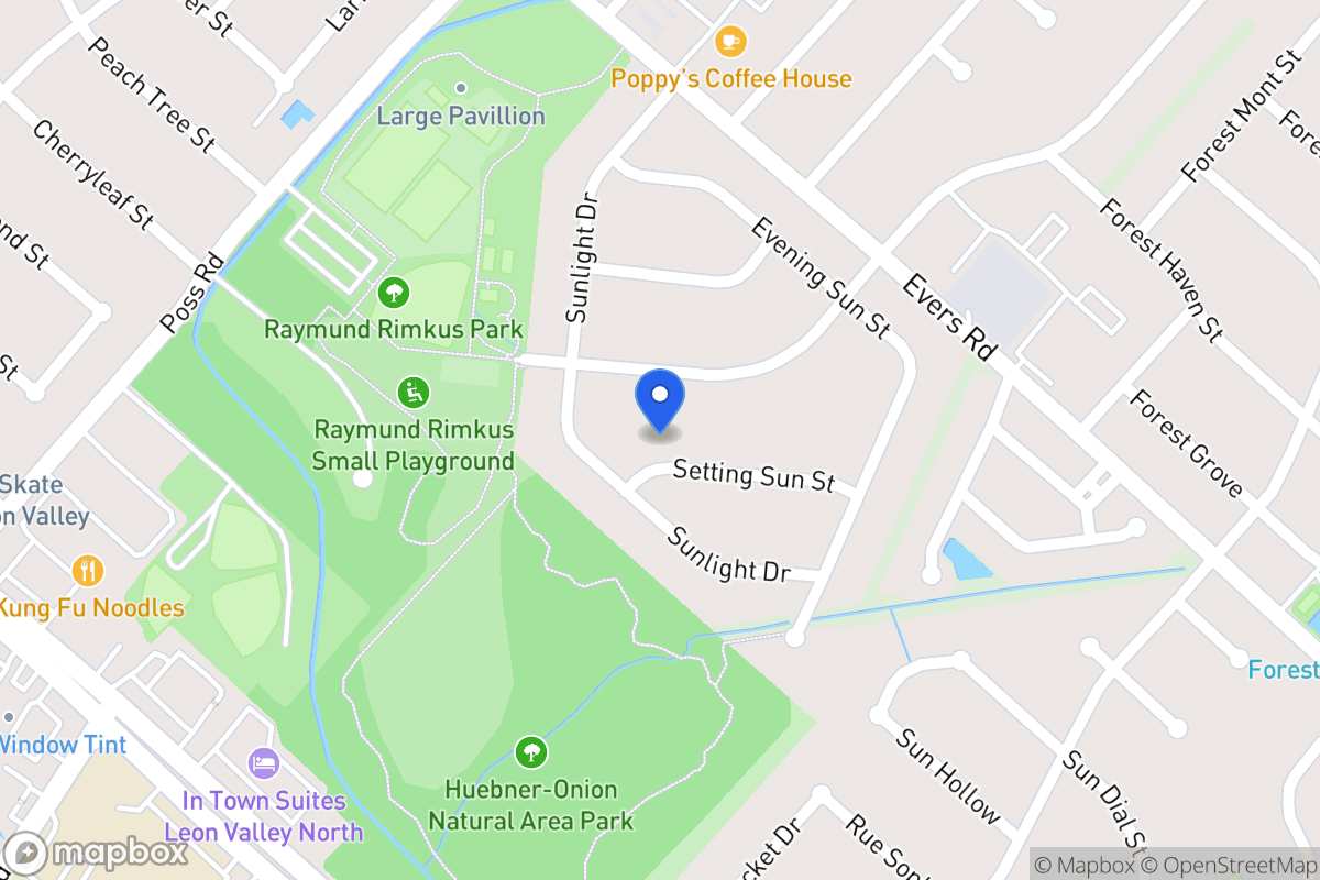 Map of 6231  Setting Sun St