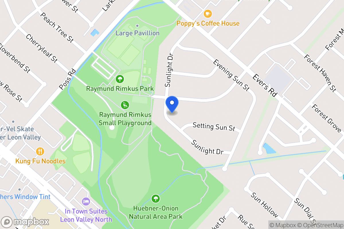 Map of 6814  Sunlight Dr
