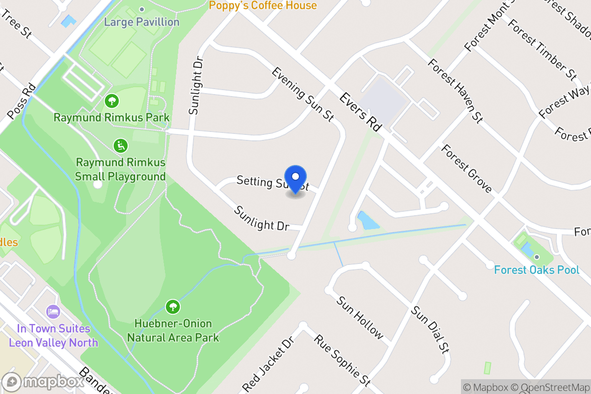 Map of 6206  Setting Sun St